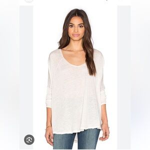 Free People Long Sleeve Size L “Dusty Peach”